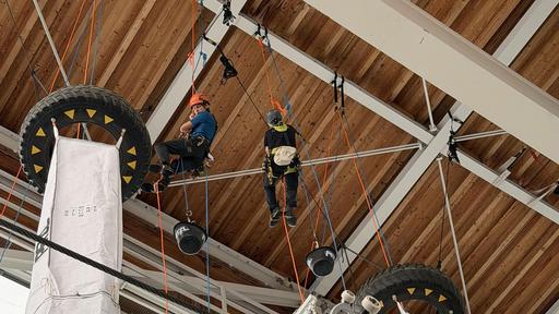 Weiterbildungskurs Effiziente Seiltechnik und Winden, AZ Meiringen title image